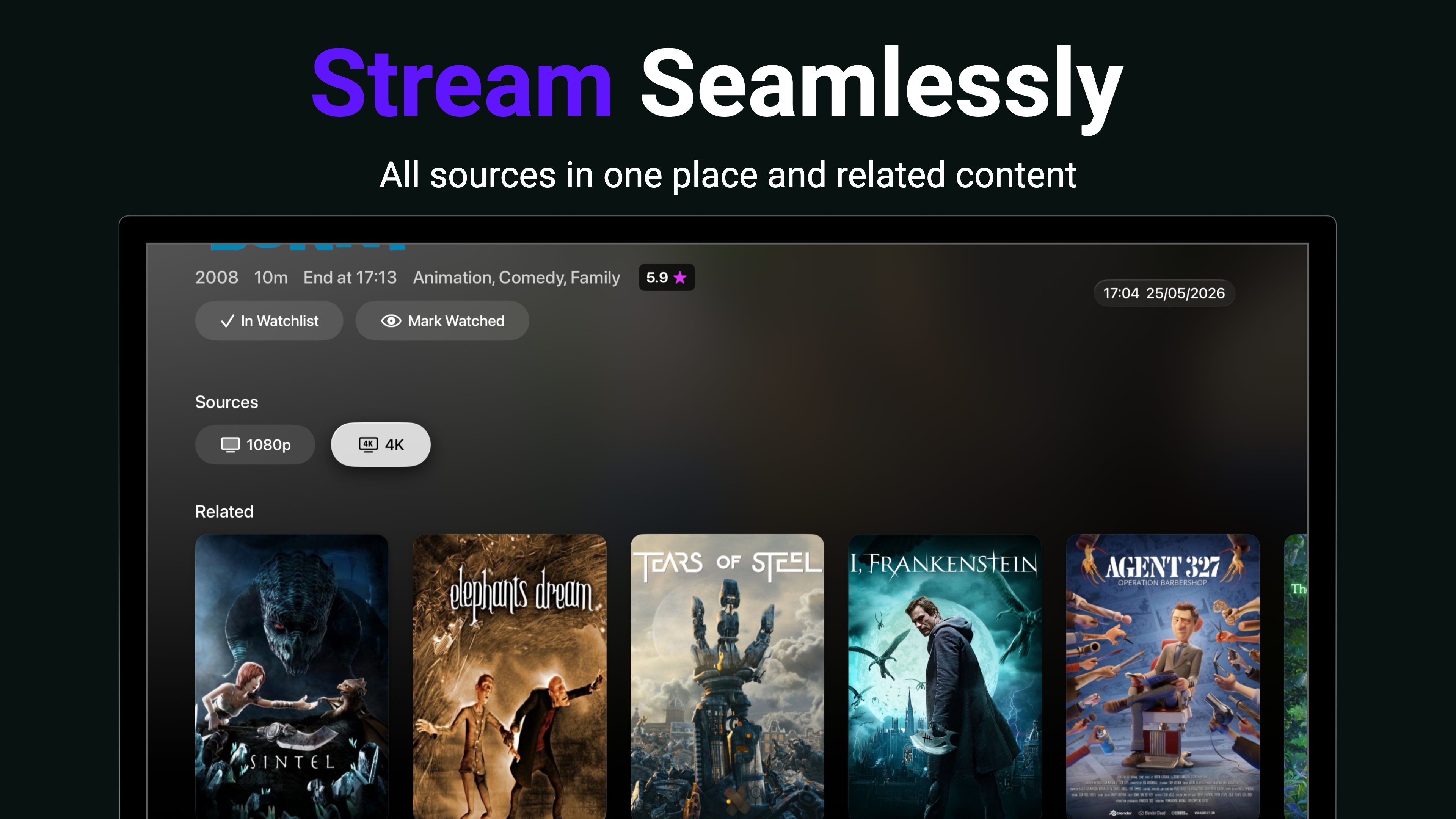 Illumi Player on Apple TV - Screenshot 3